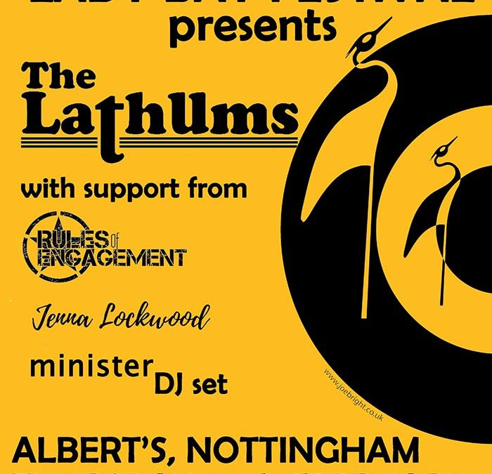 Upcoming Gig: 20.02.20 supporting The Lathums.